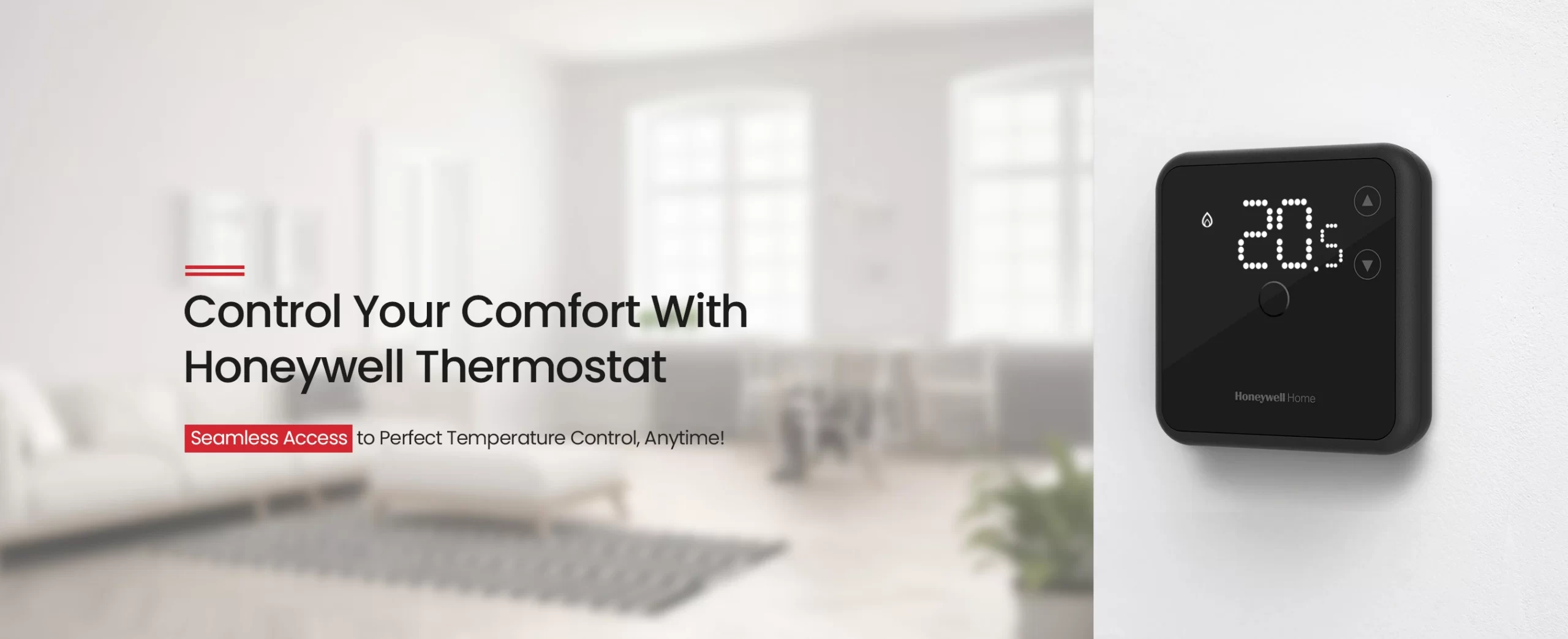 Honeywell Thermostat banner